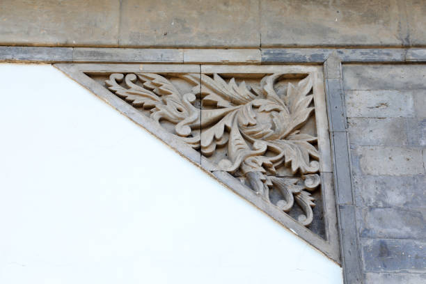 istock Ancient brick carving craft building, Beijing 2036372613