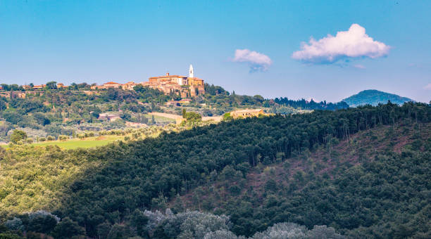 istock Pienza - Beautiful Toscany (Tuscany) landscape view in Italy - Val D'Orcia Valley 2036414607