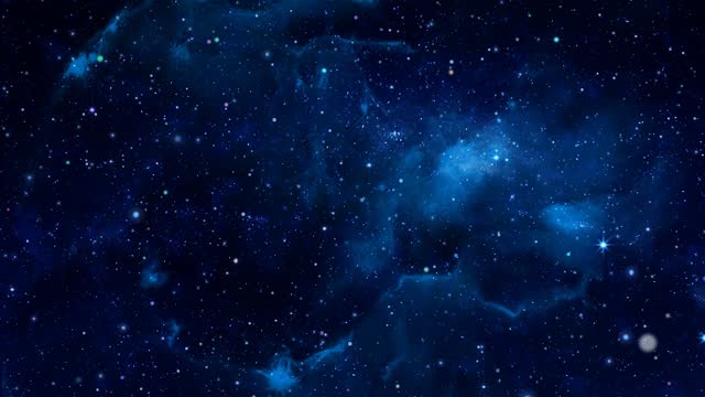 space at night animations background