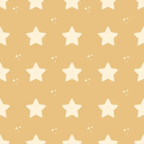 Vector illustration of Star pattern