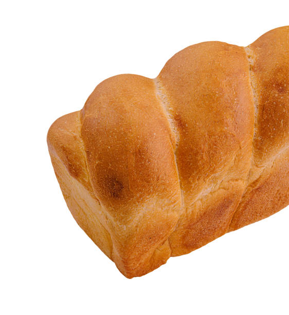 istock Baked block bread isolated on white background 2037136762