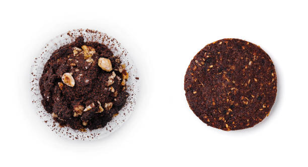 istock black chocolate muffins and Oatmeal Cookies 2037136774