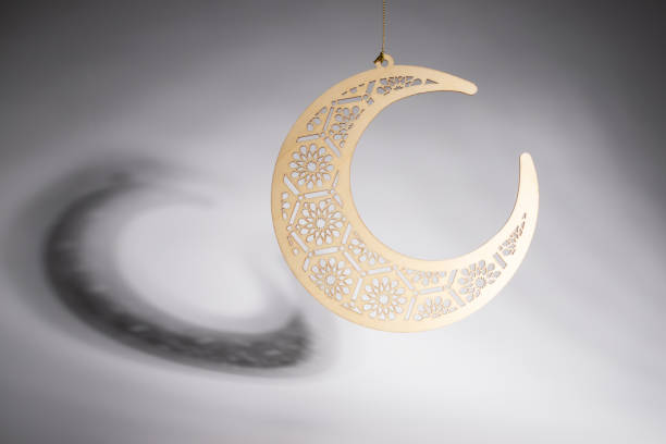 istock Ramadan Kareem moon on white background, holy month, Islamic tradition 2037157128