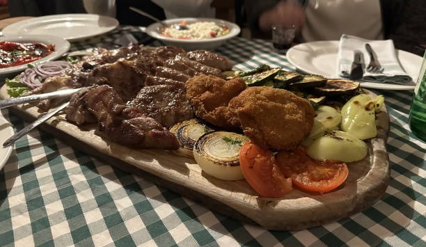istock Various food with roasted meet and vegetables 2037174583