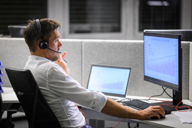 istock Businessman working in office 2037212336