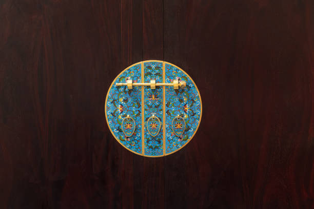Beautifully carved traditional Chinese wooden furniture