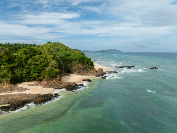 istock Ocean waves in Santa Fe, Tablas, Romblon. Philippines. 2037311584
