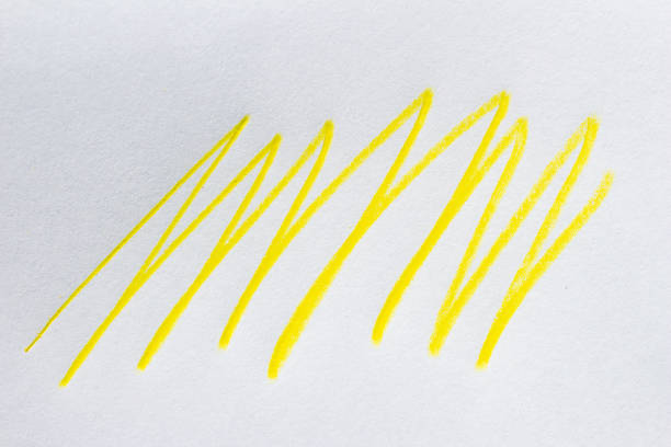 Large group of pencils on white