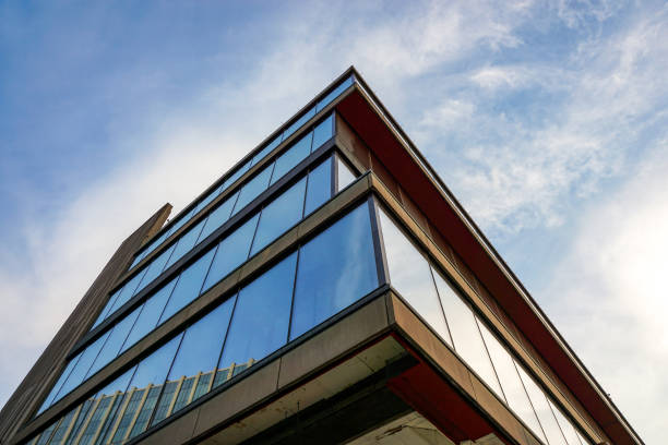 istock Low angle view of a modern building 2037588532