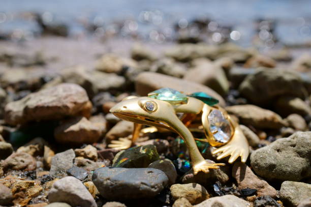 Frog King with copy space