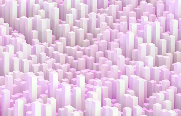 istock Abstract futuristic business technology background with geometric 3d shape. 3d rendering. 2037737154