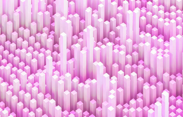 istock Abstract futuristic business technology background with geometric 3d shape. 3d rendering. 2037737672