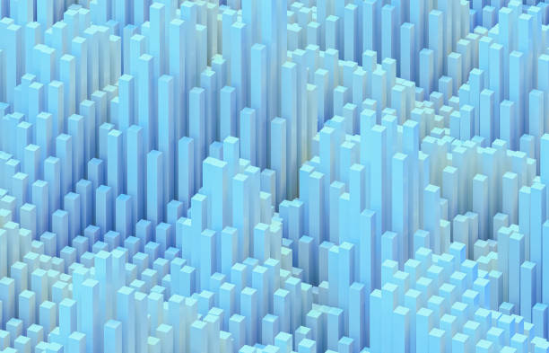 istock Abstract futuristic business technology background with geometric 3d shape. 3d rendering. 2037738201