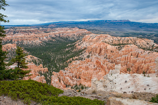 Bryce Canyon is a National Park in southwestern Utah. It is not a true canyon but more like a collection of natural amphitheaters. The rim at Bryce varies from 2400-2700 meters above sea level.