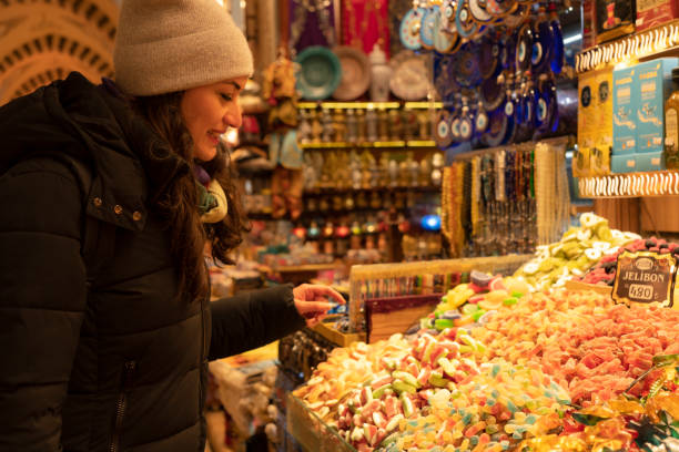 istock Woman shopping in Grand Bazaar 2037839246