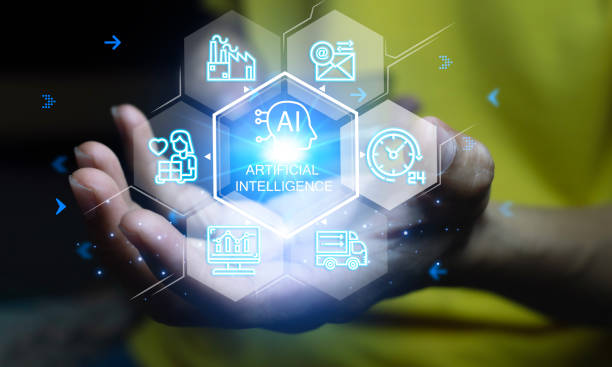 istock Concepts of using AI in daily life Processing with AI system, convenience 2037874887