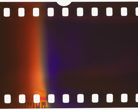 Old 35mm Film Light Leaks