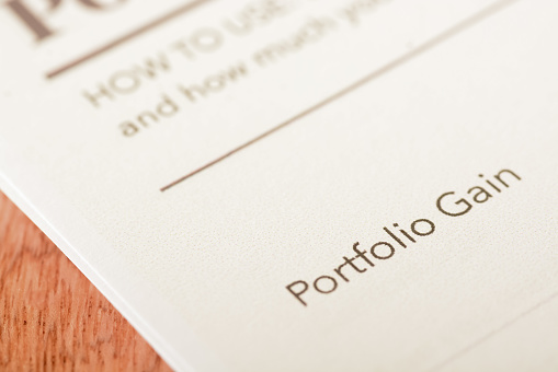 Portfolio gain, also known as total portfolio return or total return, is a measure of the overall performance of a portfolio of investments over a specific period of time