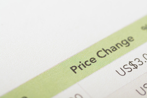 Price change refers to the difference between a security's closing price on a trading day and its closing price on the previous trading day