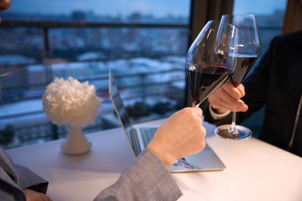 istock People drink wine in a restaurant 2037927799