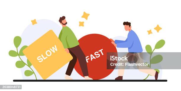 Competitive Fast Business Competition Between Different Ways To Solve Problem Fast And ...