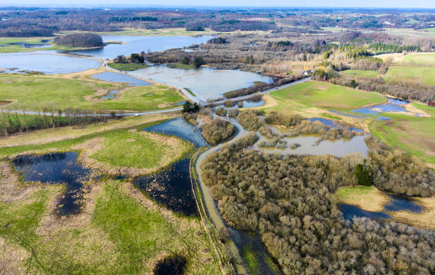 istock Flooded meadow after heavy rainfall 2038072198