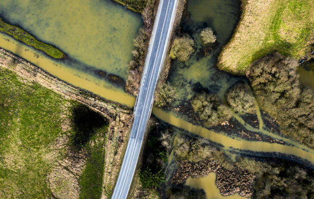 istock Flooded meadow after heavy rainfall 2038072330
