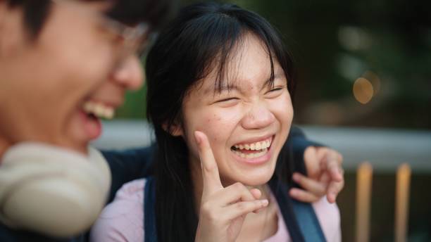 istock Teenager taking selfie while traveling together. 2038095508