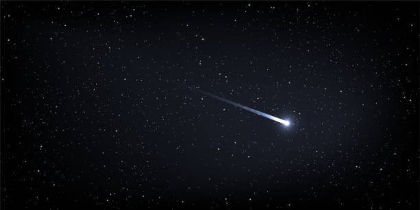 istock High quality star and comet universe on dark blue background. Astrology horizontal background. Stardust in galaxy. 2038202719
