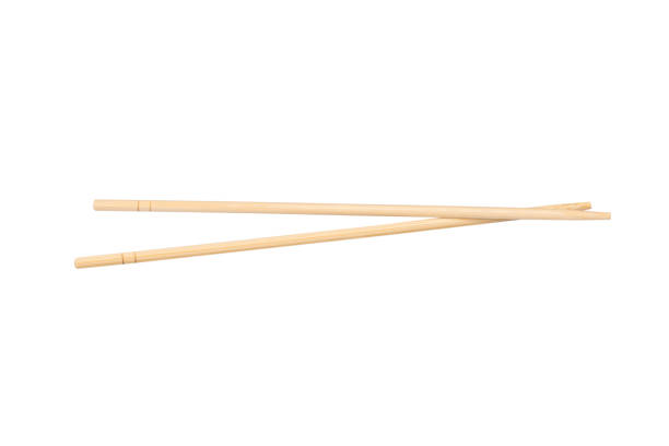 istock Sushi chopsticks isolated on a white background. 2038204365