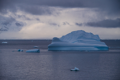 majestic iceberg in Antarctica