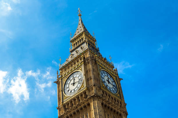 istock Big Ben clock tower in London 2038576986