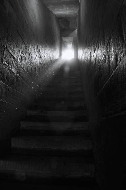 istock Sunlit Ascent: Narrow Antique Stairs 2038653092