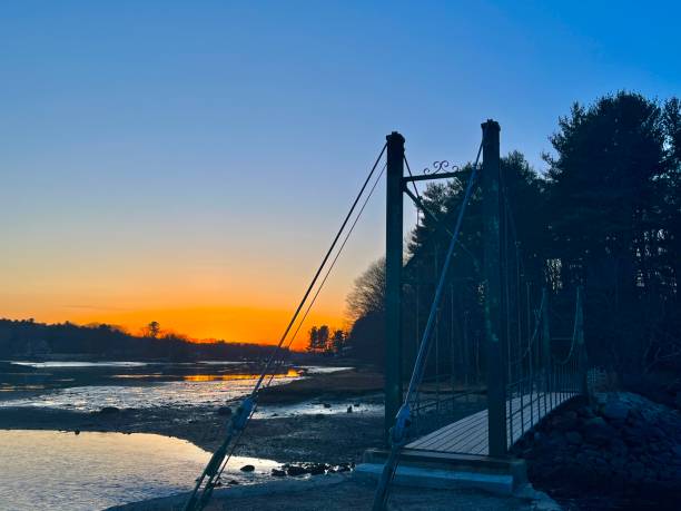 Wiggly Bridge in York, Maine