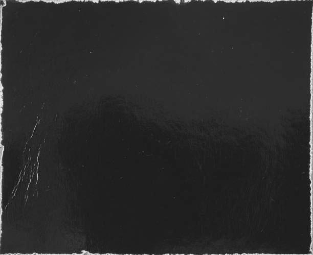 istock Empty old vintage black scratch torn poster overlay texture background 2038817955
