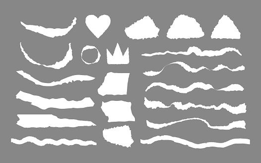 Paper'd Paper D Stock Illustration - Download Image Now - At The Edge Of, Black ...