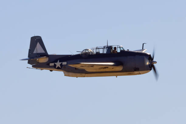 istock Side view of a WWII assault plane (TBM Avenger) 2038912949