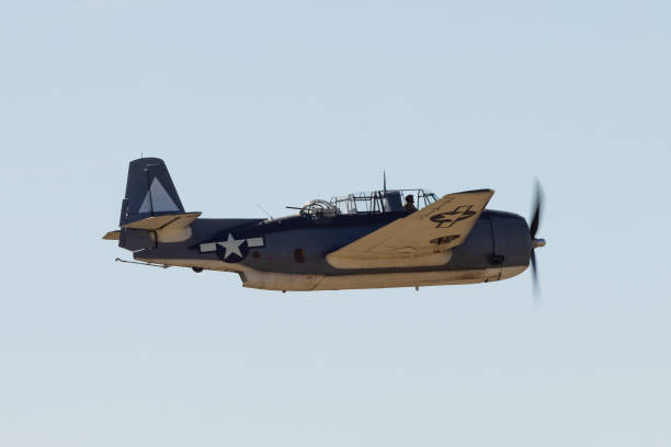 istock Side view of a WWII assault plane (TBM Avenger) 2038912950