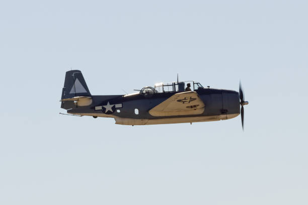 istock Side view of a WWII assault plane (TBM Avenger) 2038912951