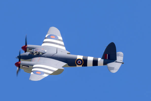 istock Side view of a WWII era combat plane (Mosquito) 2038917800