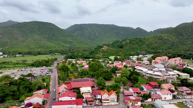 Martinique Les Anses d'Arlet Drone Aerial