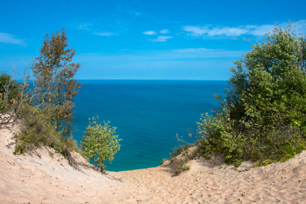 istock Pictured Rocks NL - Lake Superior View at the Log Slide 2038963211