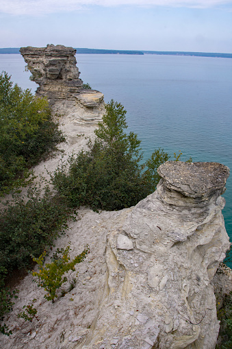 Pictured Rocks NL - Miners Castle Formations & Lake Beyond