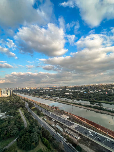 istock Sunset in the big city. 2039044114