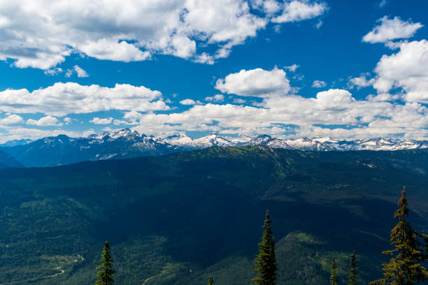 istock View of mountains from Mount Revelstoke National Park, BC 2039205524