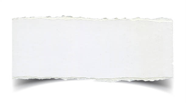 istock Cut or torn paper background textured isolated 2039211756