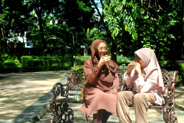 Iftar (Arabic) or breaking the fast, refers to a meal when Muslims break their fast during the month of Ramadan. Iftar is one of the worship services in the month of Ramadan and is often carried out by a community, and people gather to break the fast together. Iftar is held just after Maghrib (the sun is almost setting).