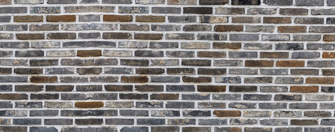 Pattern of brick wall for background and textured, Seamless brick wall background. Old Brick texture, Grunge brick wall background.