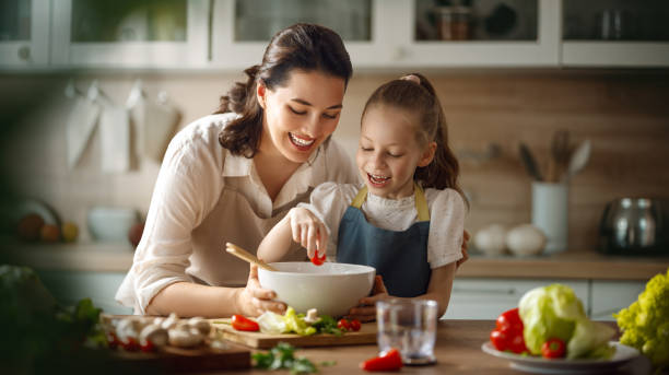 istock Happy family in the kitchen. 2039481061