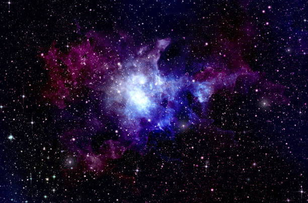 istock Galaxy in universe and atmosphere with little stars at dark background 2039513877